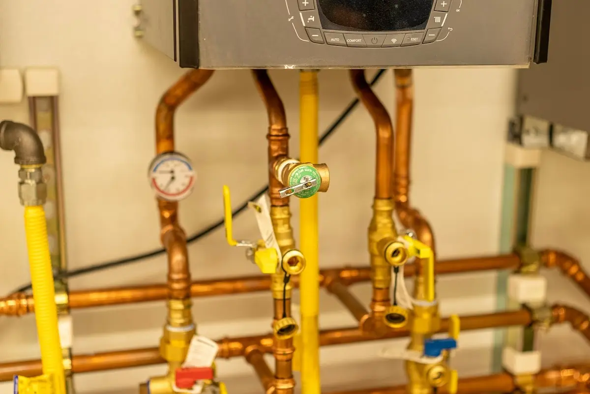 Licensed technician providing Water Heater Installation for a homeowner in Versailles